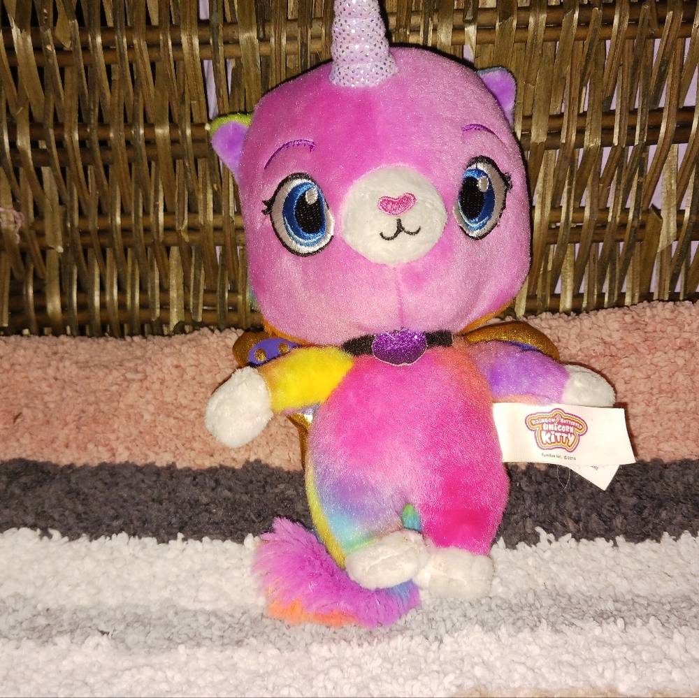 Unicorn kitty plushie